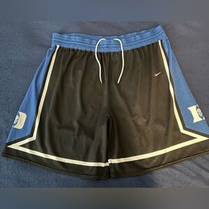 Nike Duke blue devils basketball elite black shorts game size 2XL